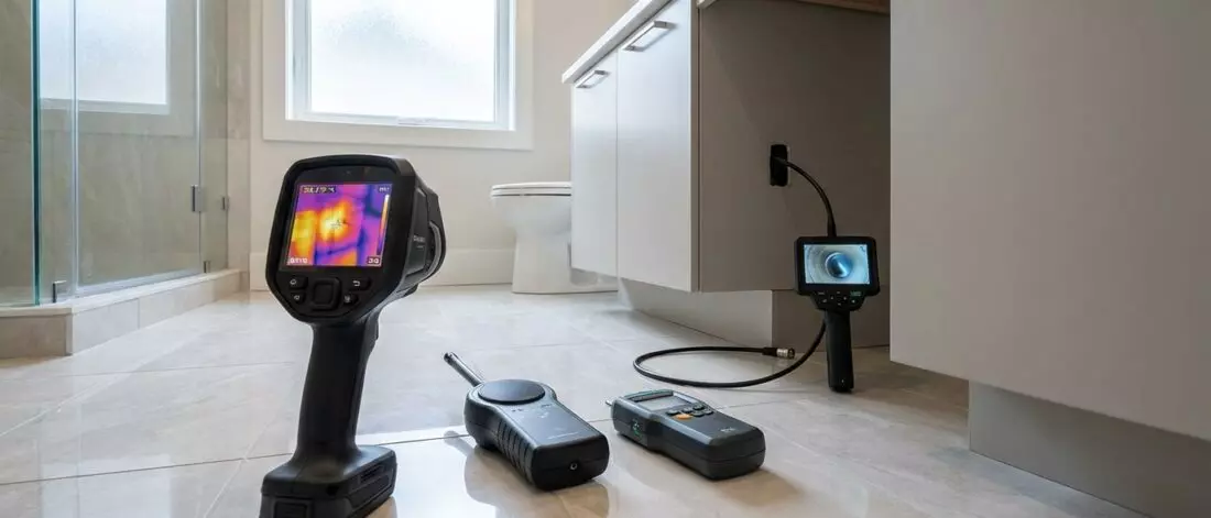 Deskundig advies over lekdetectie zonder hakwerk of breekschade. De voordelen van non-destructieve lekdetectie