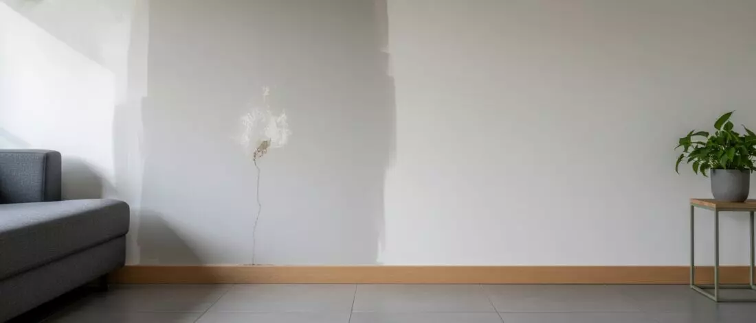 Hoe controleer je een muurlekkage bij renovlies, stucwerk en recent schilderwerk? Wat is een muurlekkage in renovlies stucwerk en vers schilderwerk