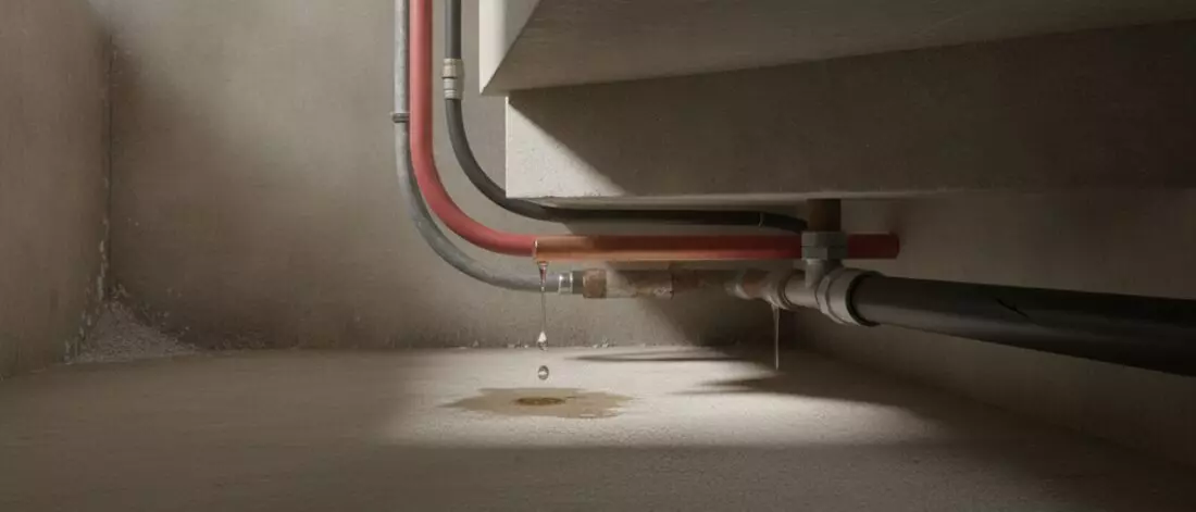 Hoe vind je een druppellek in een leiding onder een trap of keldervloer? Typen leidingen en typische faalpunten onder trap en keldervloer