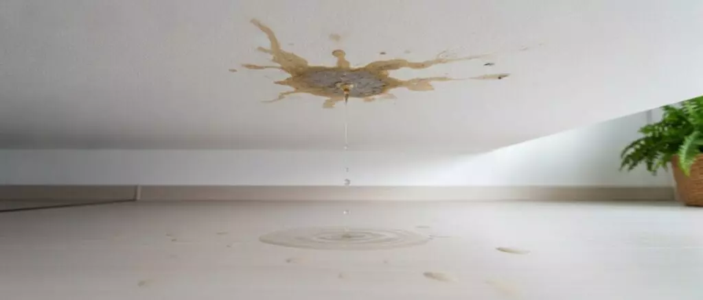 je-ziet-een-bruine-vlek-1-144 lekdetectie Je ziet een bruine vlek of vochtplek in het plafond.