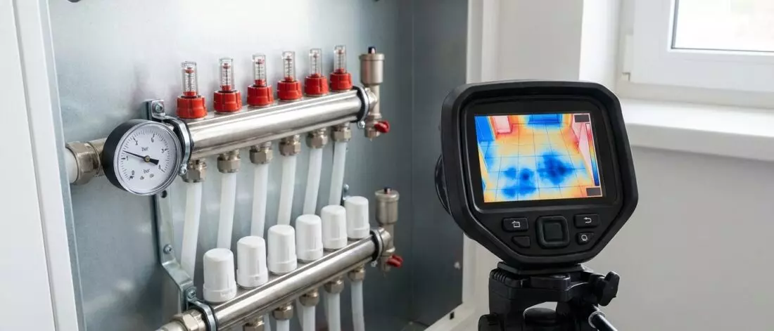 10 tips om een vloerverwarming lek te herkennen bij drukverlies en koude banen