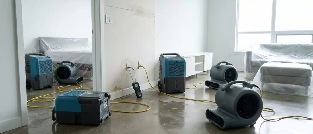 Het droogproces stap voor stap