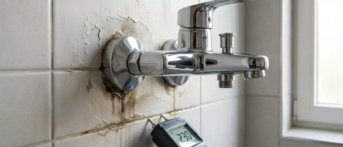 Oorzaken bij mengkranen en aansluitingen aan de muur