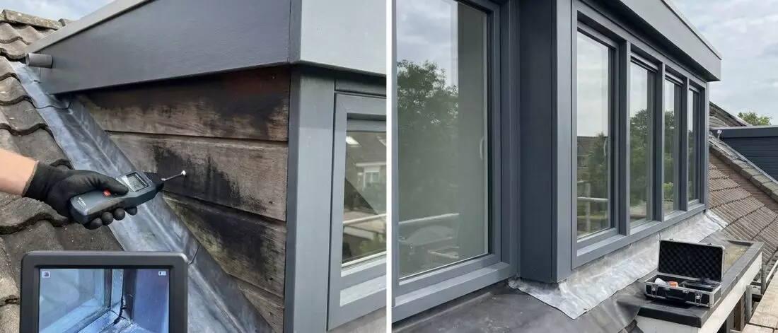Hoe controleer je een dakkapel met meerdere ramen op een plaatselijk waterlek definitie en achtergrond