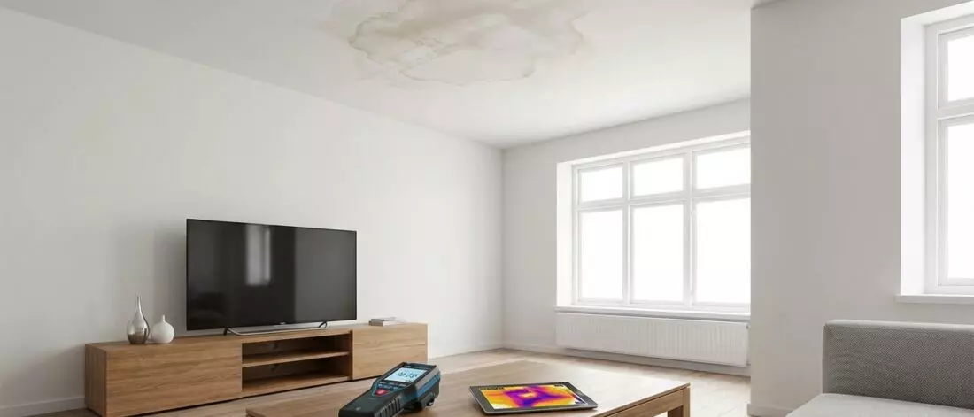 lekdetectie Je ziet een natte plek terugkomen en je baalt.