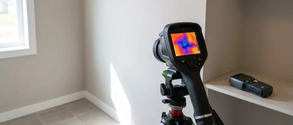 lekdetectie Hoe gebruik je een infraroodcamera om een verborgen waterlek zonder breekwerk te vinden?