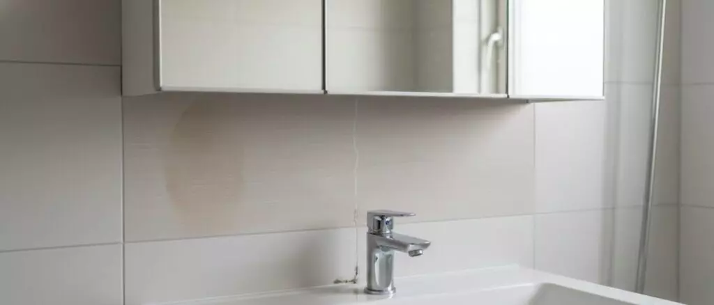 Leak detection How do you find a drip leak in a bathroom pipe behind a mirror cabinet?