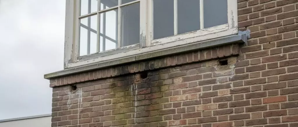 lekdetectie Hoe controleer je een lekkende spouwmuur bij een woning met veel windbelasting?