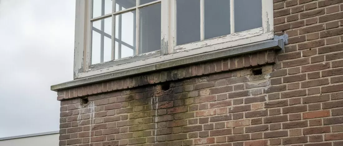 lekdetectie Hoe controleer je een lekkende spouwmuur bij een woning met veel windbelasting?