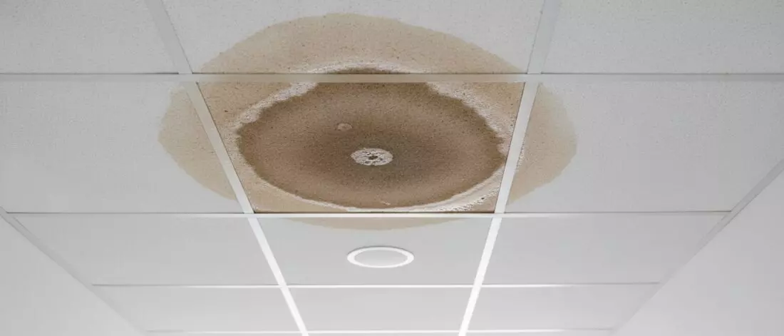 lekdetectie Hoe herken je een plafondlek in een schoolgebouw met meerdere installaties boven elkaar.